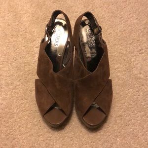 Guess brand heels. Size 5